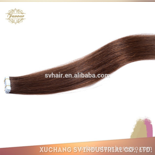 high quality Fast shipping Hot Selling No Sheeding Remy Quality long time use tape hair human hair extensions